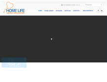 Tablet Screenshot of homelife.com.br